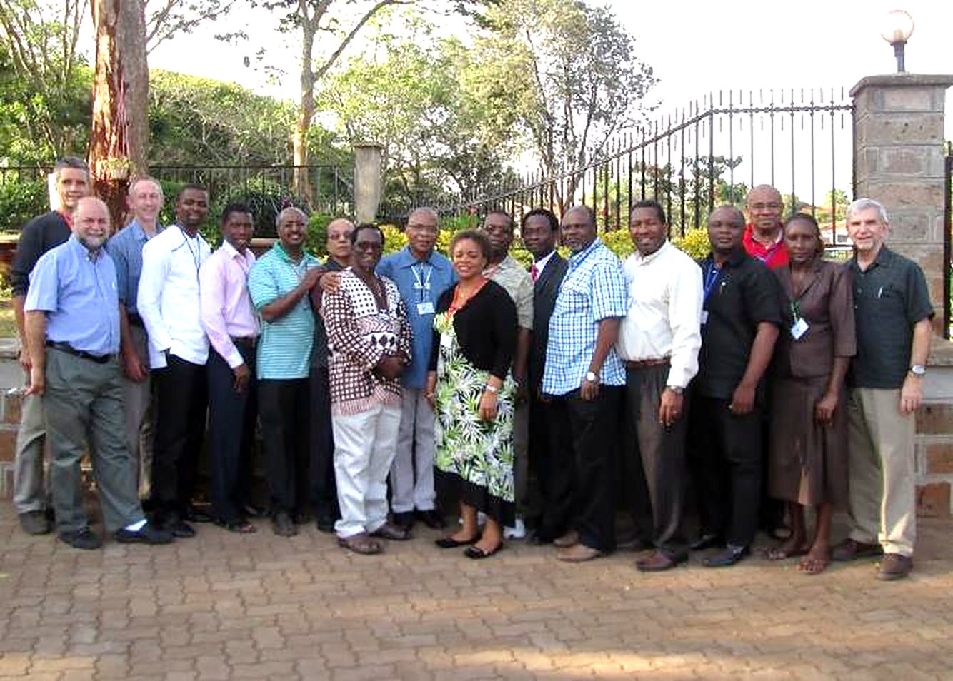 Members of the MANI leadership team together