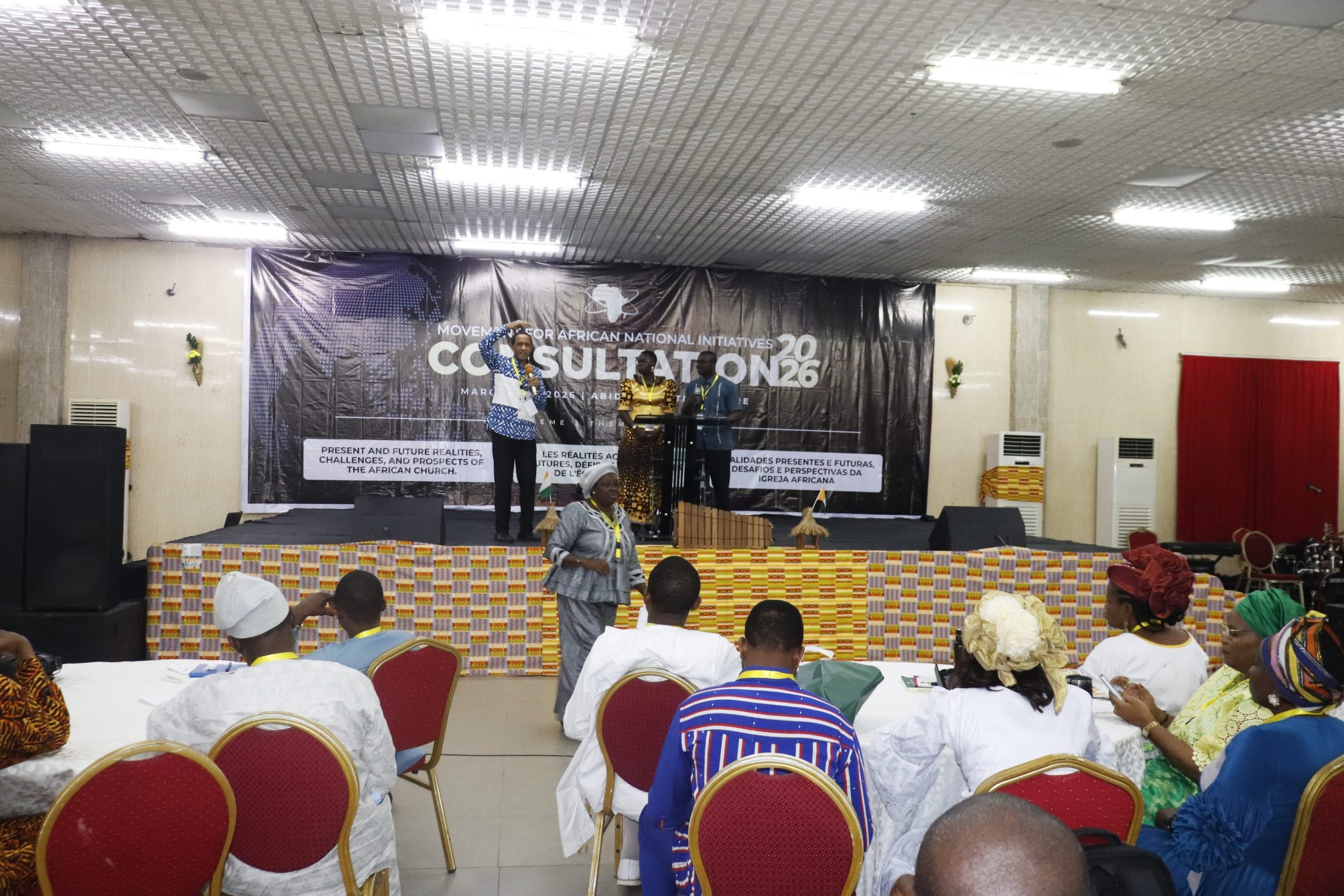 Delegates and leaders at the MANI 2026 consultation in Abidjan