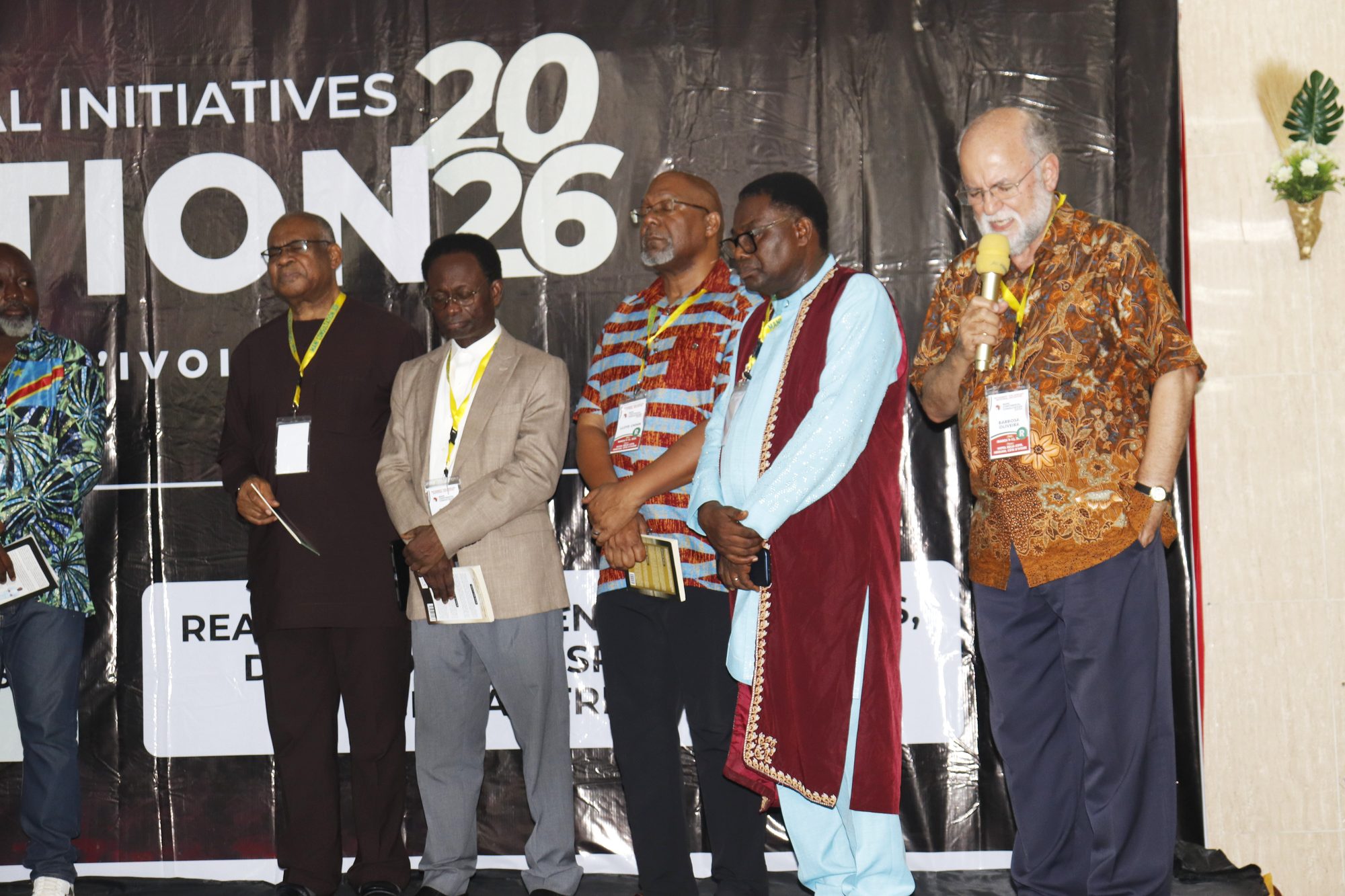 Delegates and leaders at the MANI 2026 consultation in Abidjan